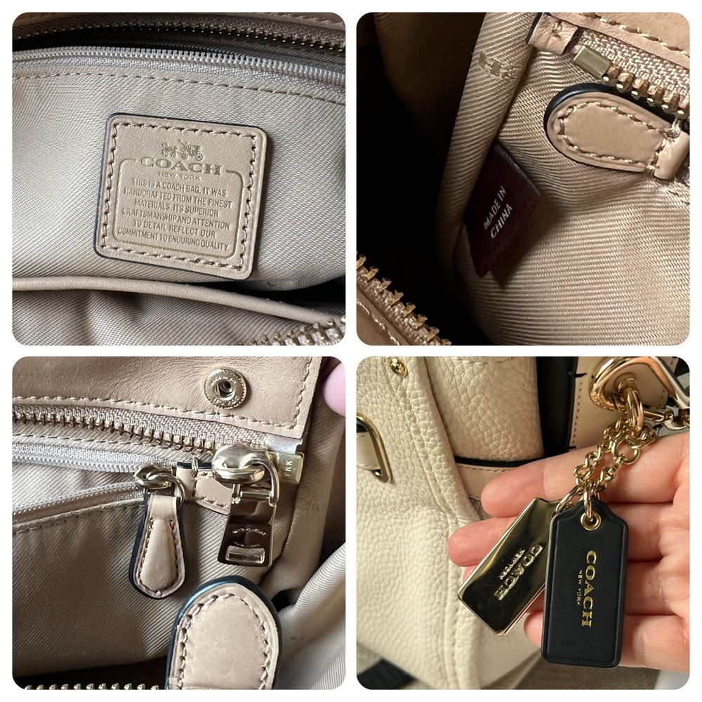COACH Swagger 27 Colorblock in Gold Chalk Multi - Picture 6 of 15